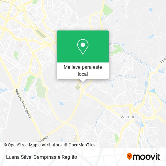 Luana Silva mapa