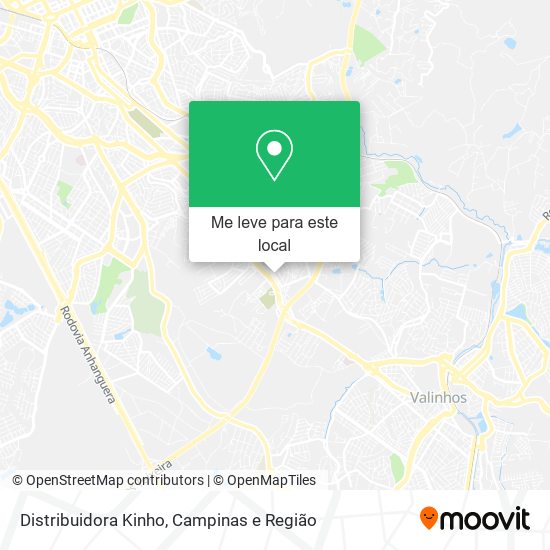 Distribuidora Kinho mapa