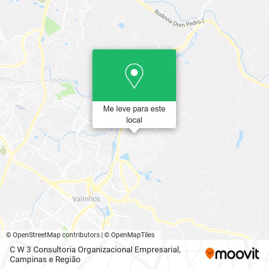 C W 3 Consultoria Organizacional Empresarial mapa