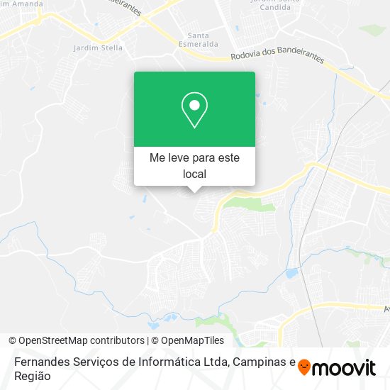 Fernandes Serviços de Informática Ltda mapa
