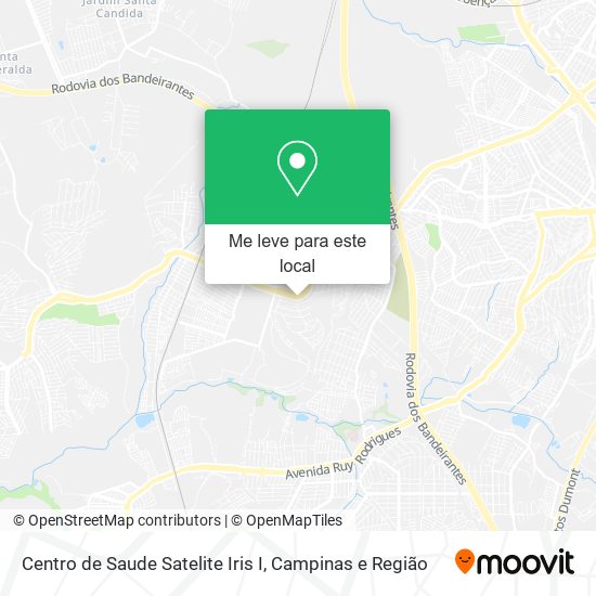 Centro de Saude Satelite Iris I mapa