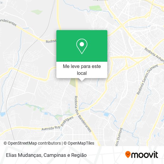 Elias Mudanças mapa