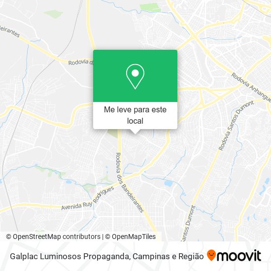 Galplac Luminosos Propaganda mapa