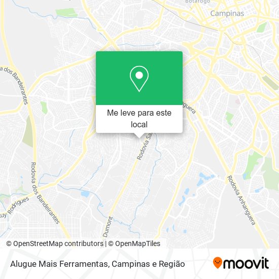 Alugue Mais Ferramentas mapa