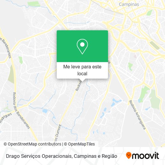 Drago Serviços Operacionais mapa