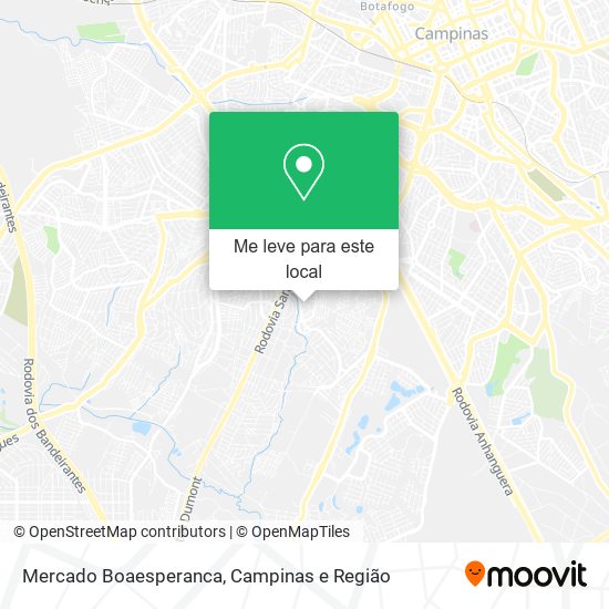 Mercado Boaesperanca mapa