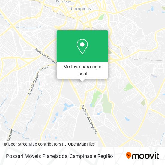 Possari Móveis Planejados mapa
