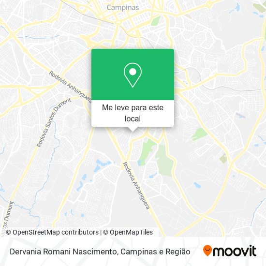 Dervania Romani Nascimento mapa