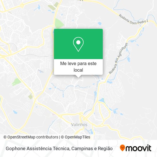 Gophone Assistência Técnica mapa