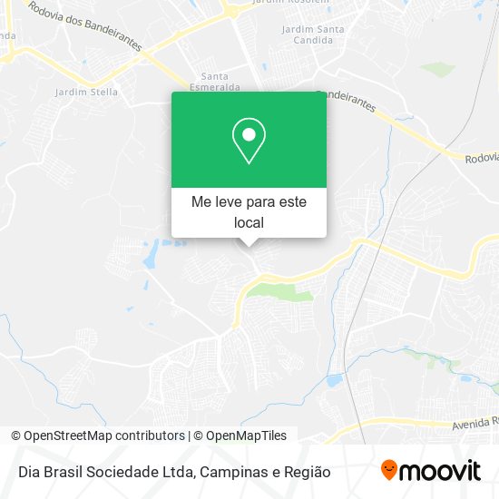 Dia Brasil Sociedade Ltda mapa