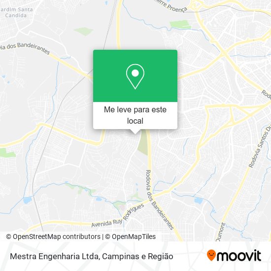 Mestra Engenharia Ltda mapa