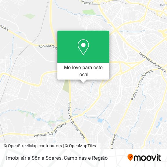 Imobiliária Sônia Soares mapa