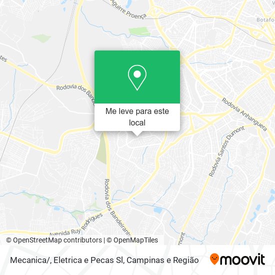 Mecanica/, Eletrica e Pecas Sl mapa