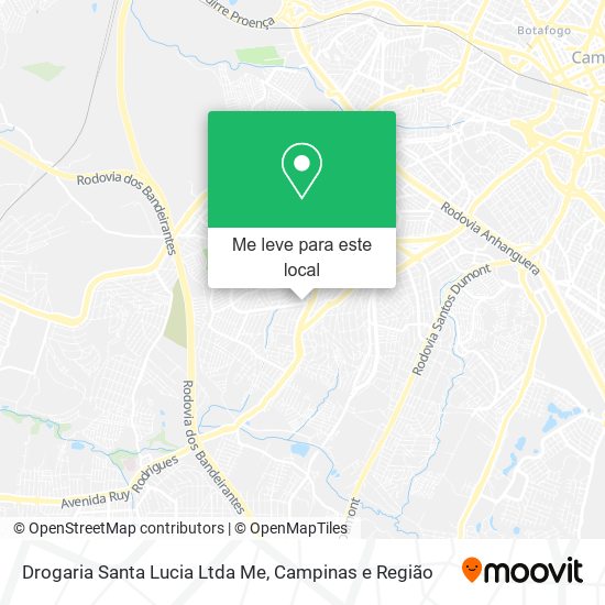 Drogaria Santa Lucia Ltda Me mapa