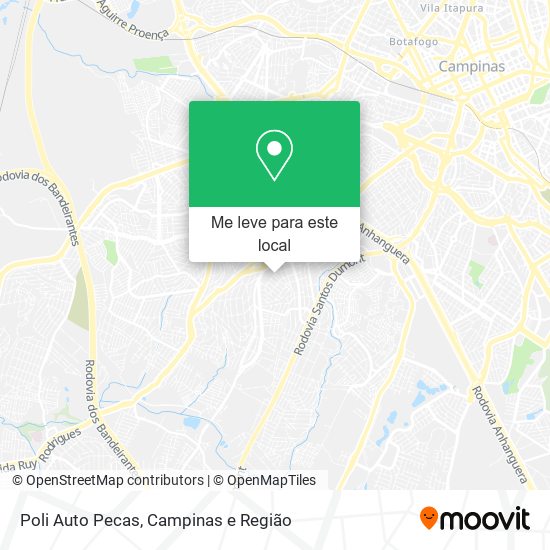 Poli Auto Pecas mapa