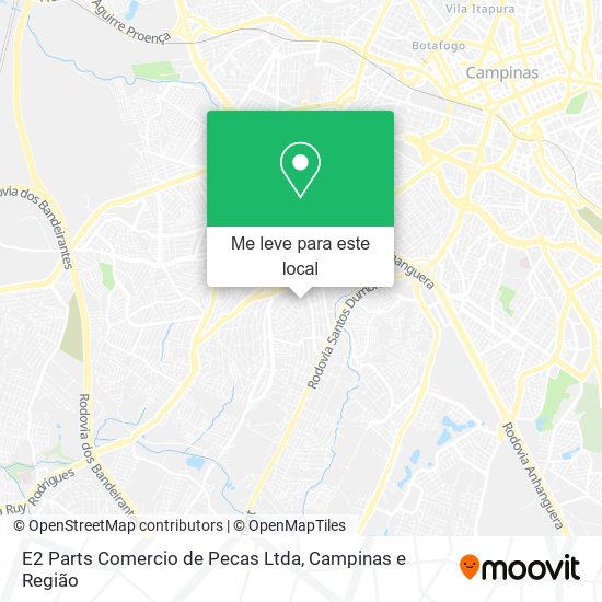 E2 Parts Comercio de Pecas Ltda mapa