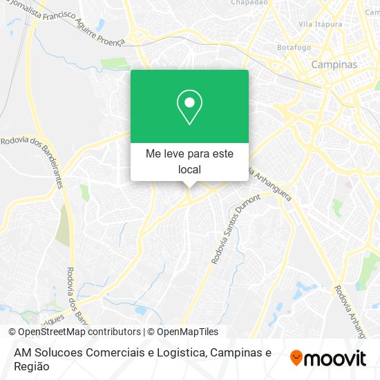 AM Solucoes Comerciais e Logistica mapa