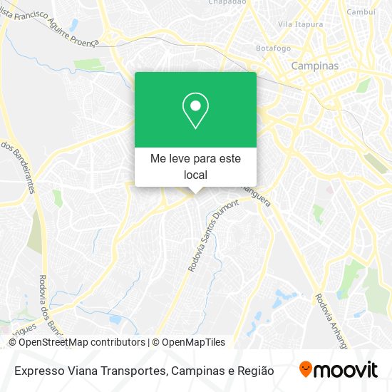 Expresso Viana Transportes mapa