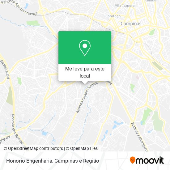 Honorio Engenharia mapa