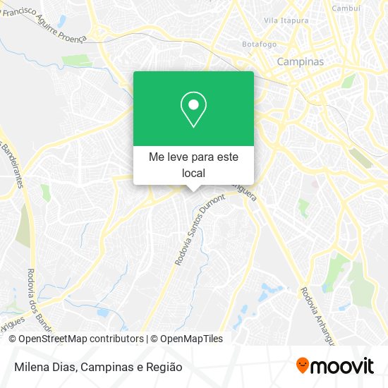 Milena Dias mapa
