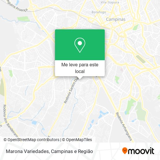 Marona Variedades mapa