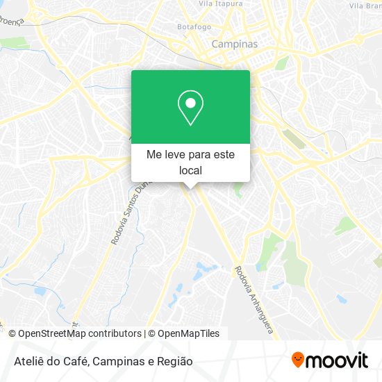 Ateliê do Café mapa