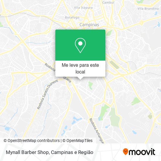 Mynall Barber Shop mapa