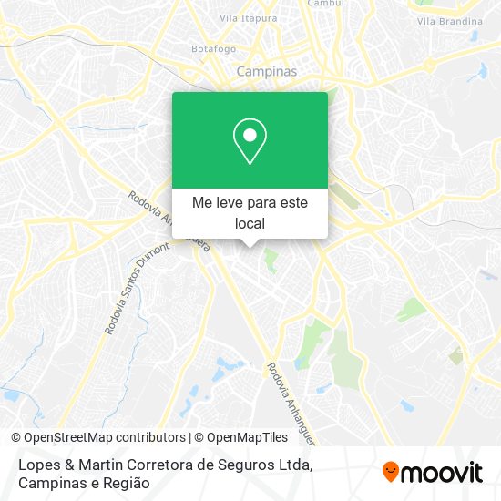 Lopes & Martin Corretora de Seguros Ltda mapa