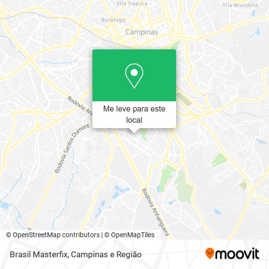 Brasil Masterfix mapa