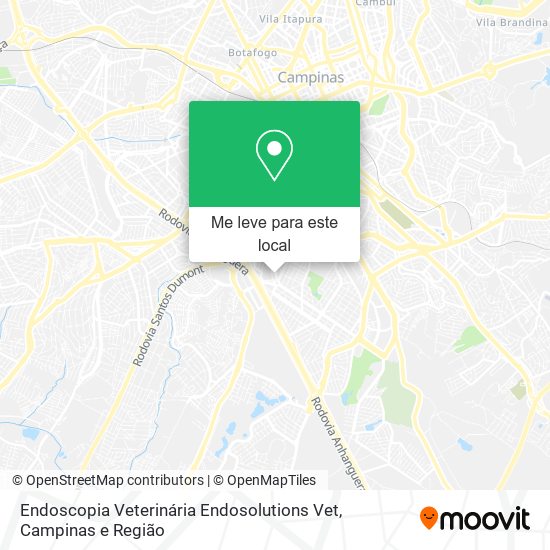Endoscopia Veterinária Endosolutions Vet mapa