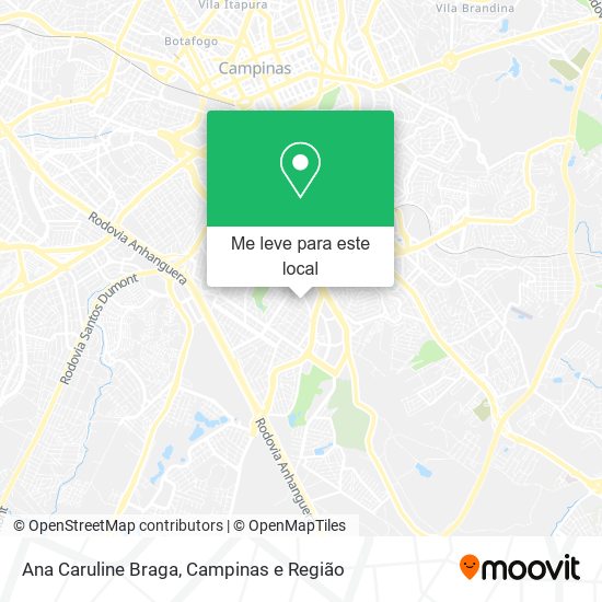 Ana Caruline Braga mapa
