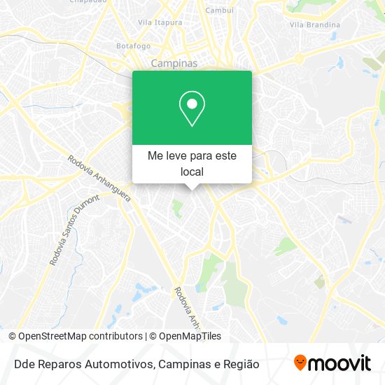 Dde Reparos Automotivos mapa