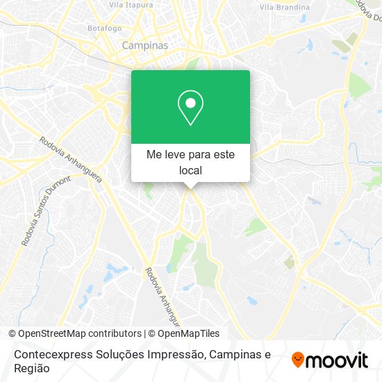 Contecexpress Soluções Impressão mapa