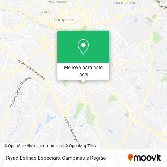 Riyad Esfihas Especiais mapa