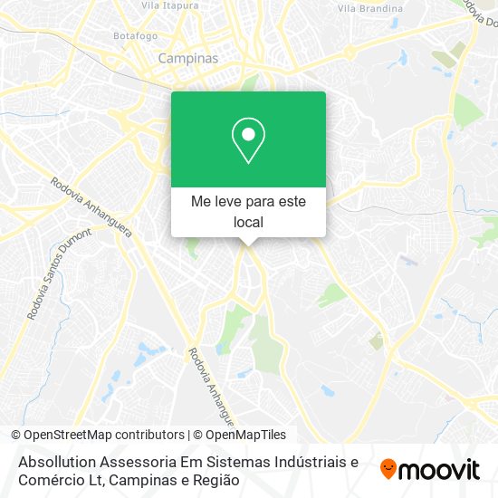 Absollution Assessoria Em Sistemas Indústriais e Comércio Lt mapa