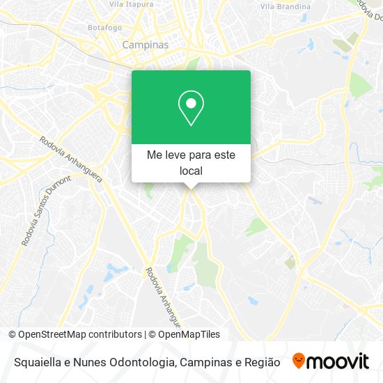 Squaiella e Nunes Odontologia mapa