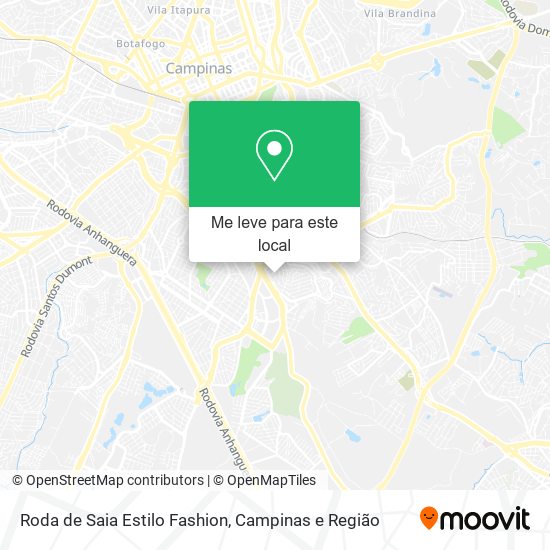 Roda de Saia Estilo Fashion mapa