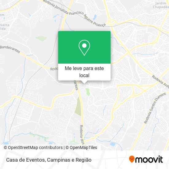 Casa de Eventos mapa