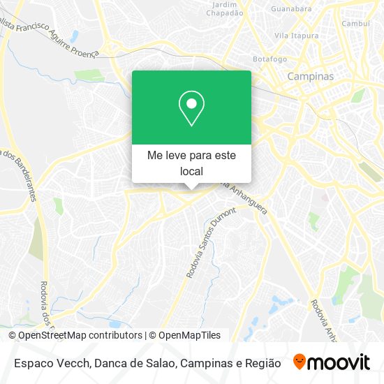 Espaco Vecch, Danca de Salao mapa