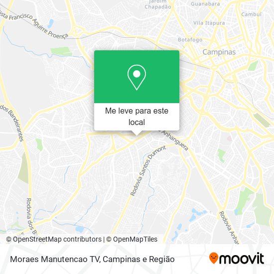 Moraes Manutencao TV mapa