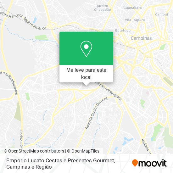 Emporio Lucato Cestas e Presentes Gourmet mapa