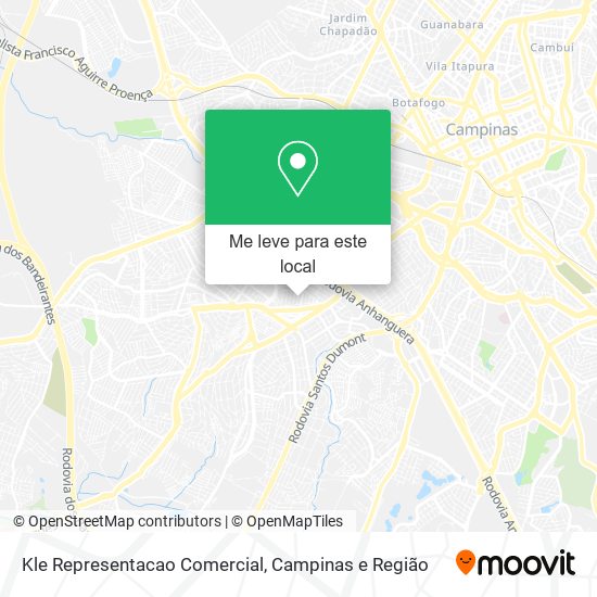 Kle Representacao Comercial mapa