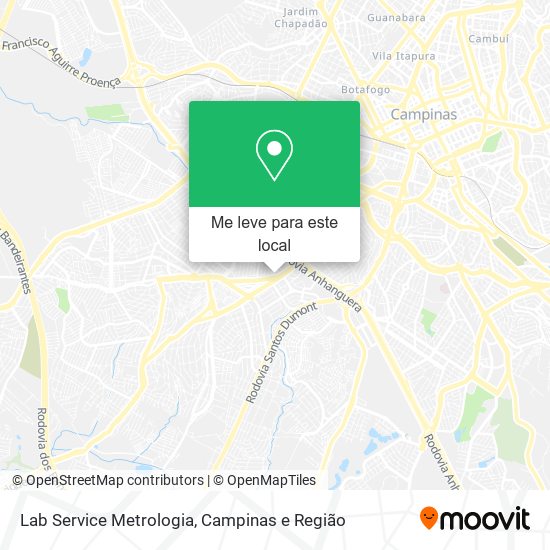 Lab Service Metrologia mapa