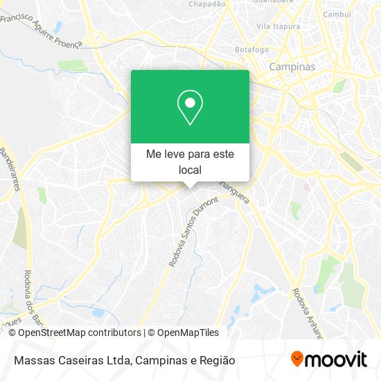 Massas Caseiras Ltda mapa