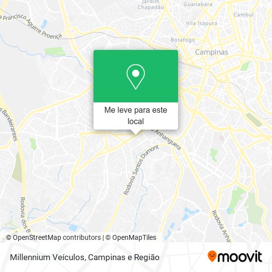 Millennium Veículos mapa
