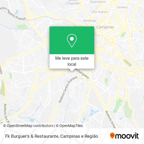 Fk Burguer's & Restaurante mapa