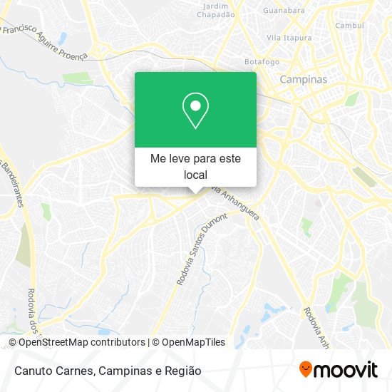 Canuto Carnes mapa