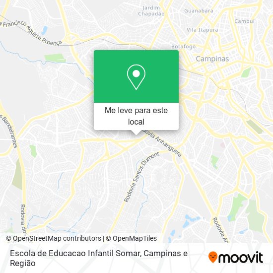 Escola de Educacao Infantil Somar mapa