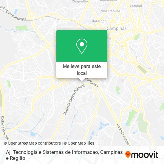 Aji Tecnologia e Sistemas de Informacao mapa