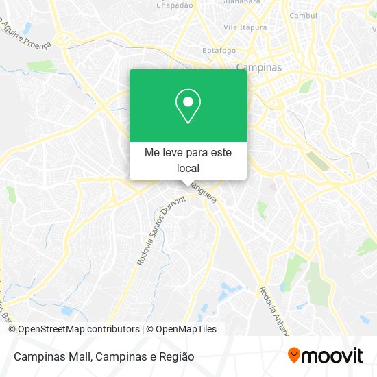 Campinas Mall mapa